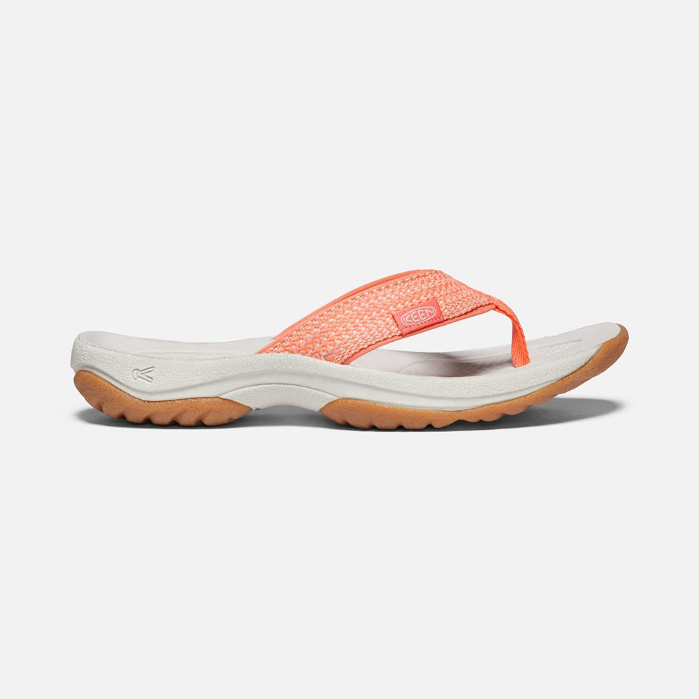 Chanclas Keen Mexico Blancos/Coral - Mujer Kona Ii - UO2391507